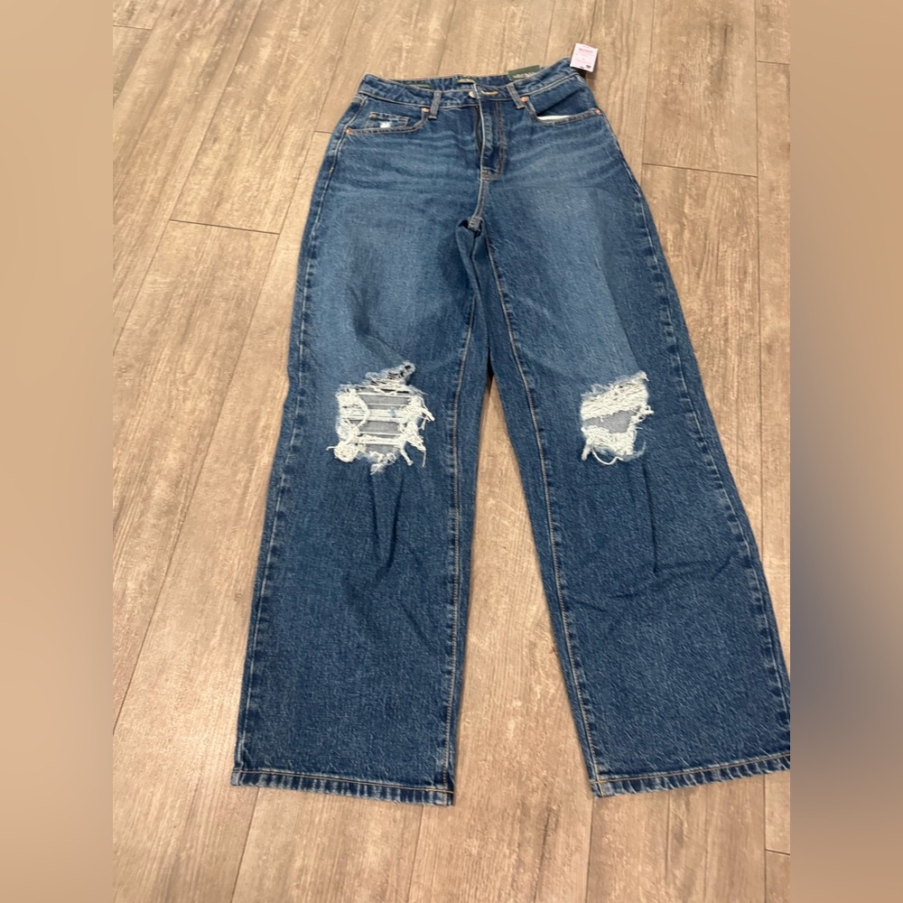 Wild Fable High-Waist Distressed Wide-Leg Jeans - Picture 9 of 15